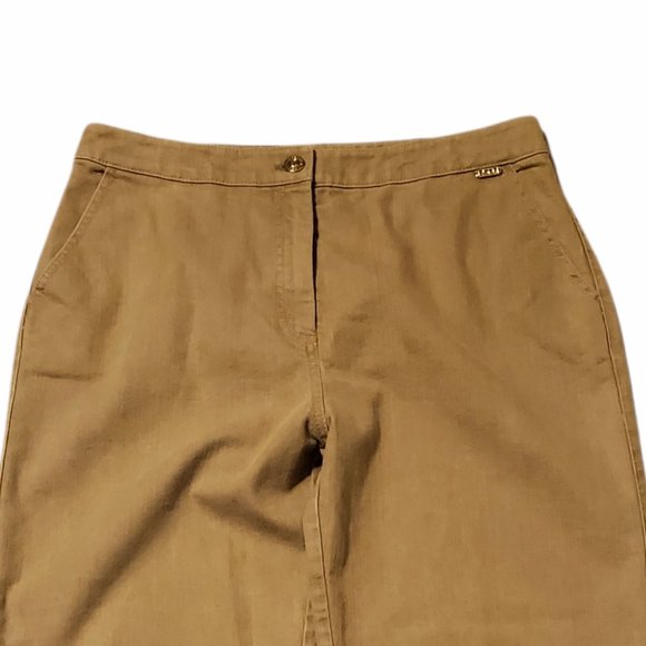 ST JOHN SPORT by Marie Gray Tan Pants/Jeans  Sz 10 - Picture 2 of 9